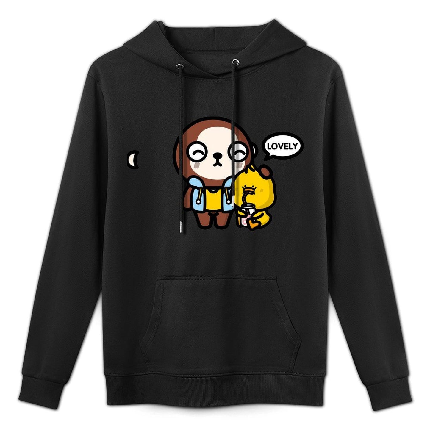 StreetLine Neutral Front Graphic Hoodies