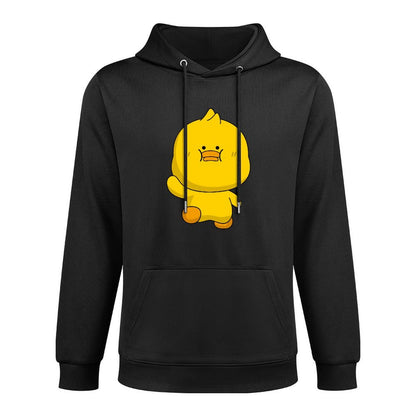 Tear-Resistant Crew Neck Front Graphic Hoodies