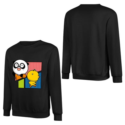 Front Patterned Long Sleeve TopSeries Printing