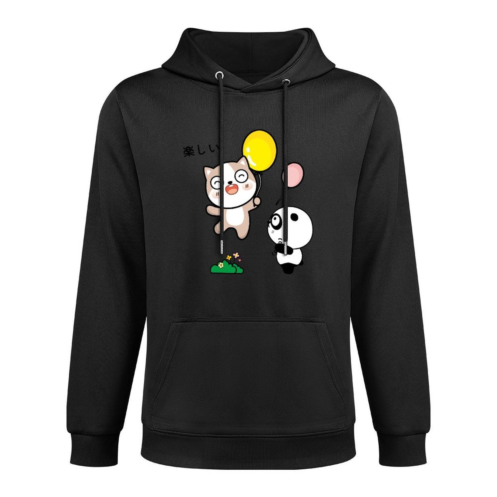 Heavyweight 100% Cotton Front Graphic Hoodies