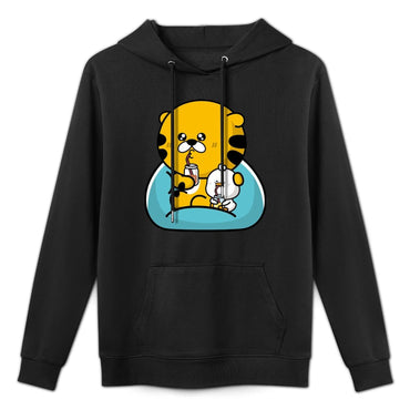 Midweight RegularFit Front Graphic Hoodies