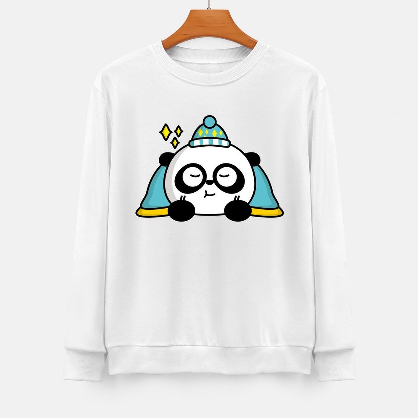 Front Patterned Long Sleeve TopHeat-Transfer Vintage