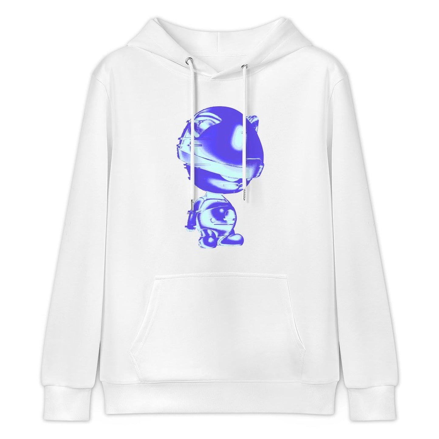 Hoodie Front PatternLogo-Ready Easy-Care