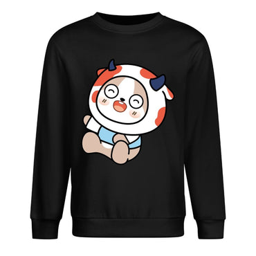 Front Patterned Long Sleeve TopRegular Performance