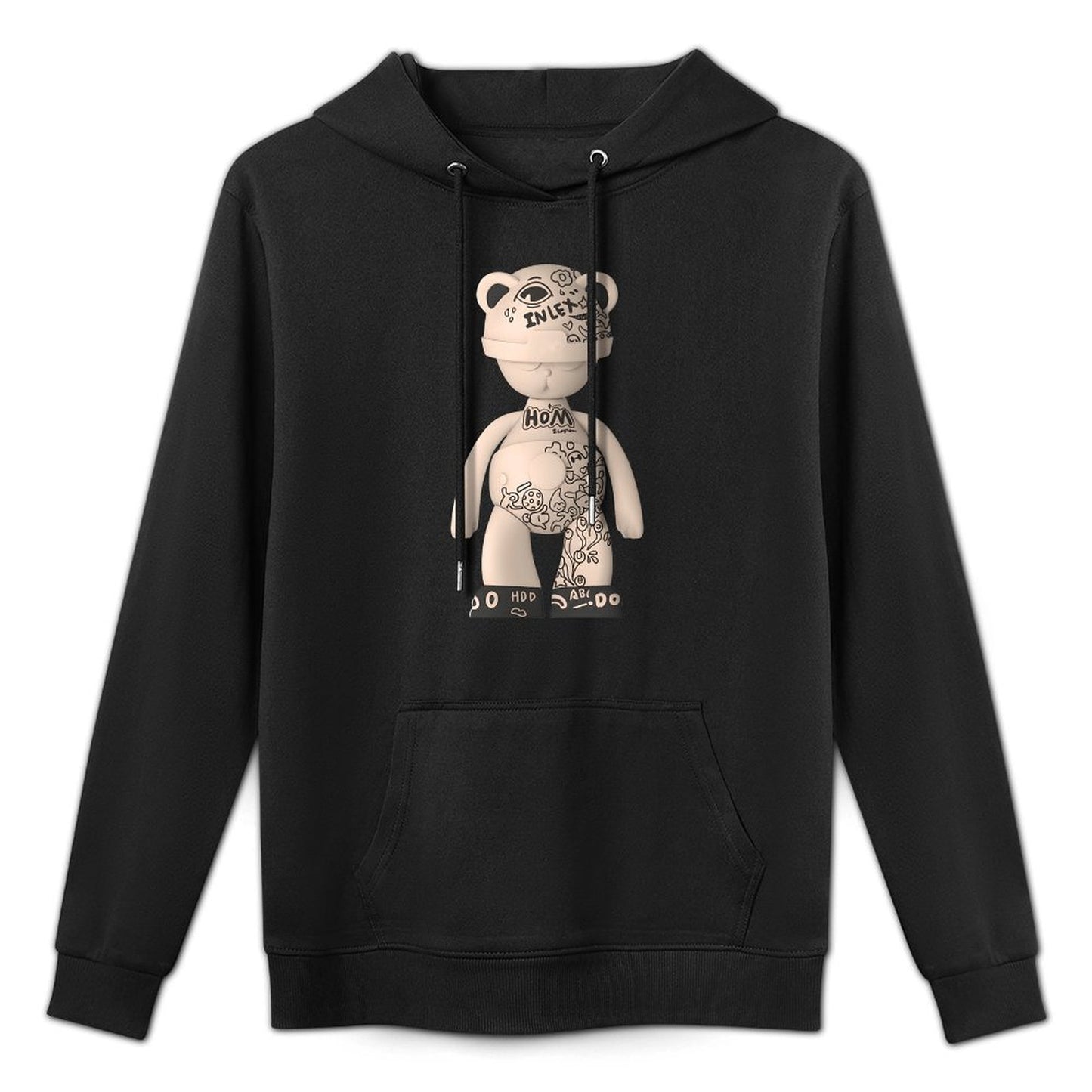 IPIB 250g Hooded Pocket Sweatshirt Front GraphicMen's Hooded  Sweatshirt6000109-5