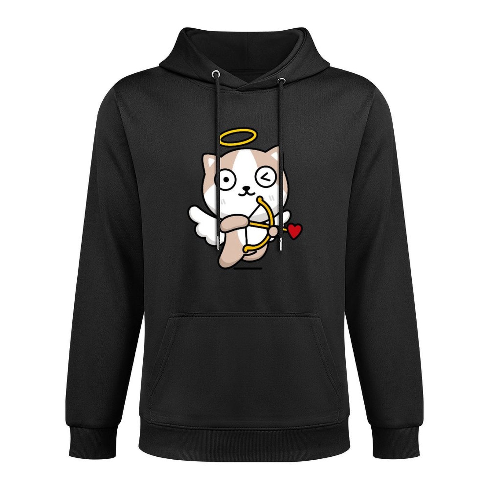 Long Lasting CleanCut Front Graphic Hoodies