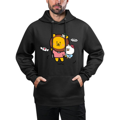 Weekend Sleek Front Graphic Hoodies