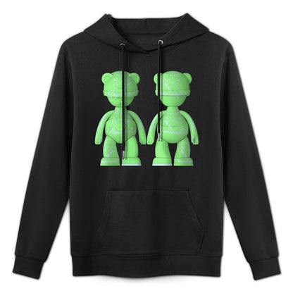 IPIB 250g Hooded Pocket Sweatshirt Front GraphicMen's Hooded  Sweatshirt6000098-6