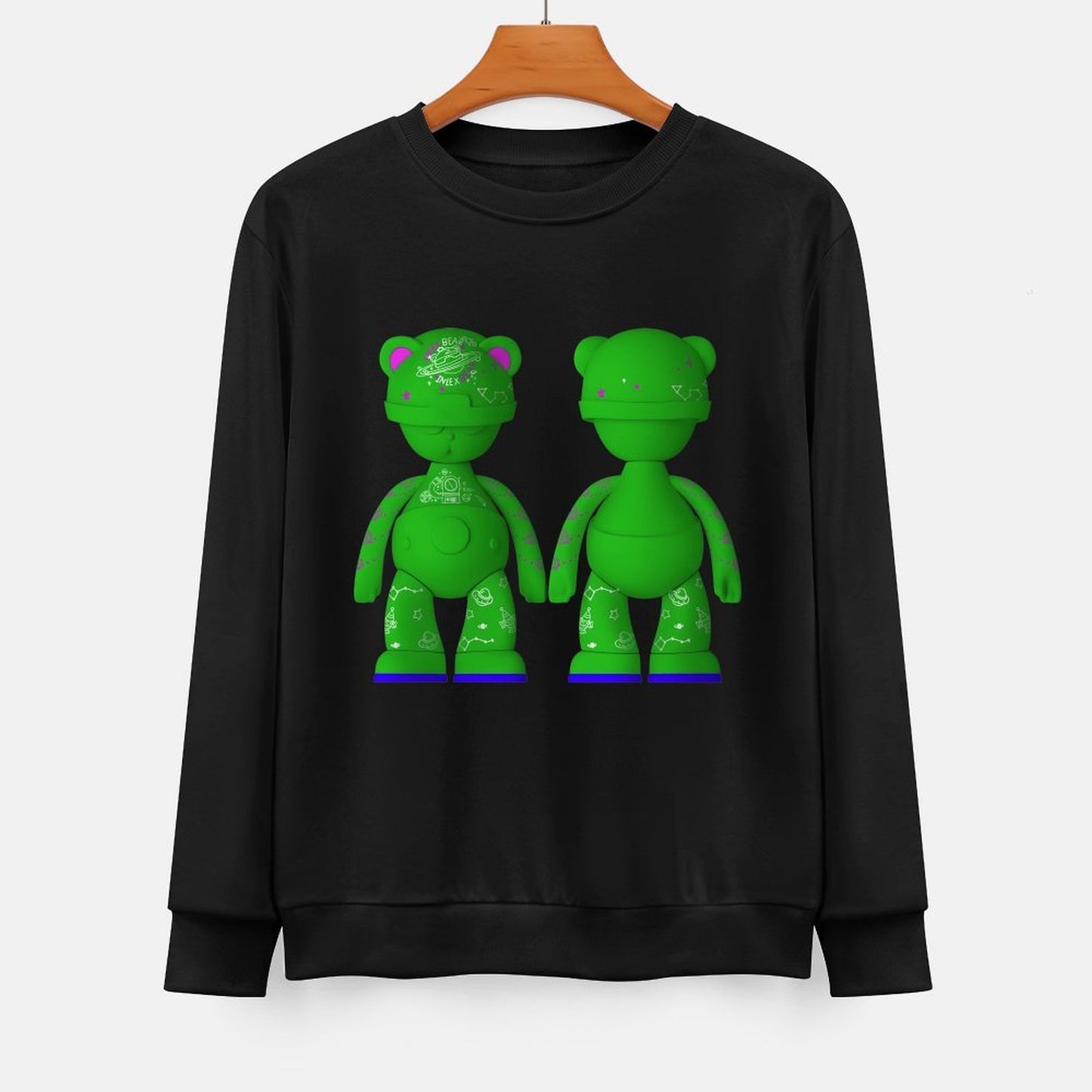 IPIB 250g Crew Neck Long Sleeve Sweatshirt Front GraphicCrew Neck Long Sleeve Sweatshirt6000086-6
