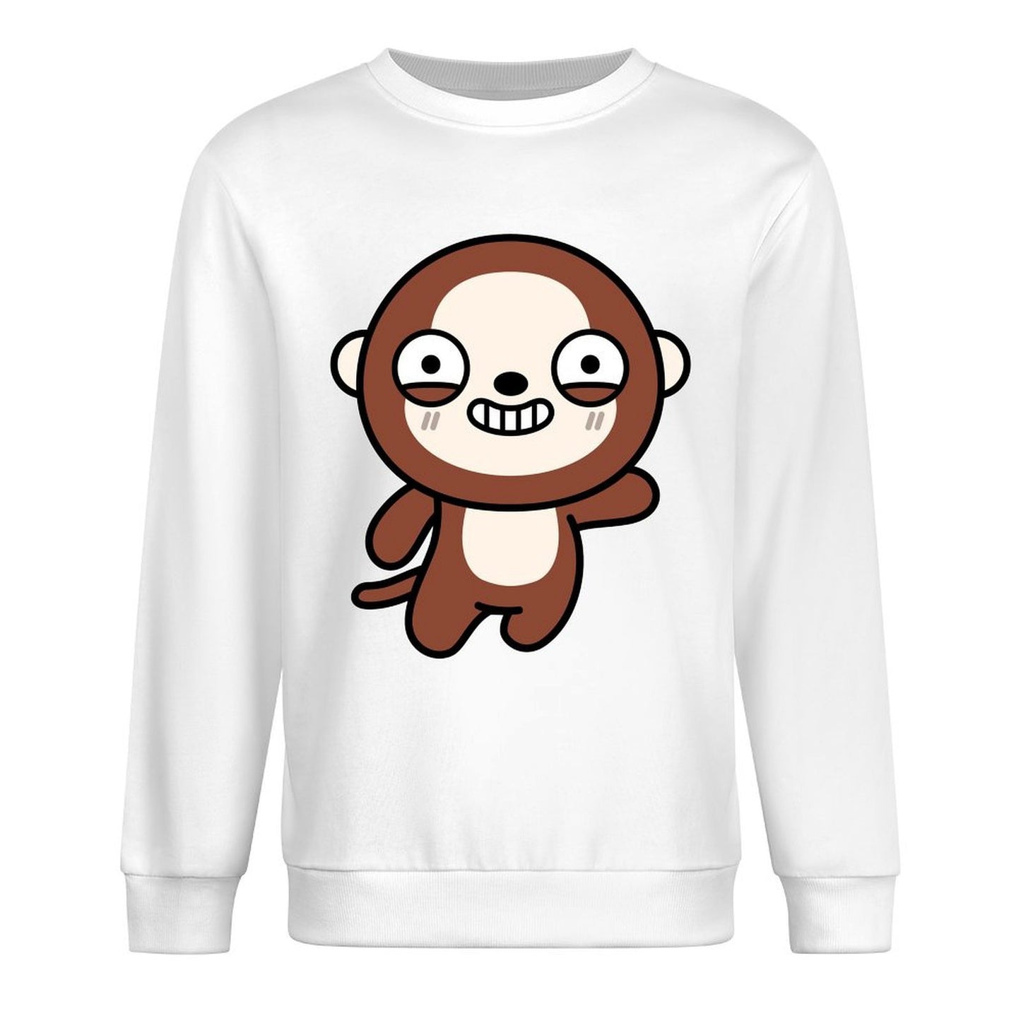 Front Patterned Long Sleeve TopCoreLine RelaxFit