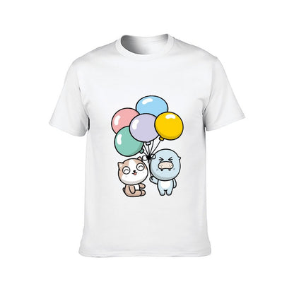 Midweight Batch-Printed Front Graphic T-shirt