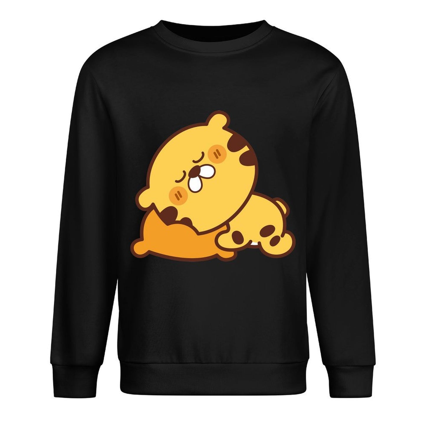 Front Patterned Long Sleeve TopClassic Long Lasting