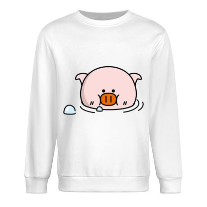 Front Patterned Long Sleeve TopClassic Fit Series