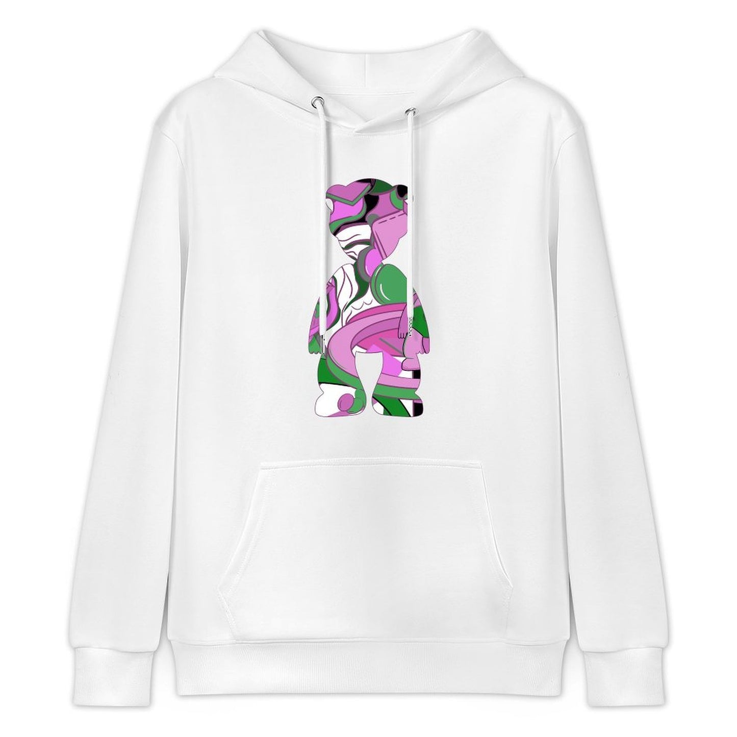 Hoodie Front PatternCasual Daily