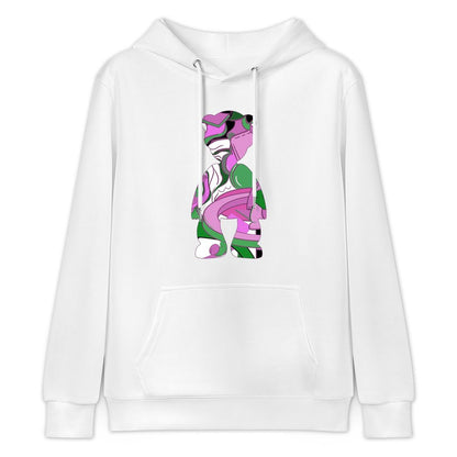 Hoodie Front PatternCasual Daily