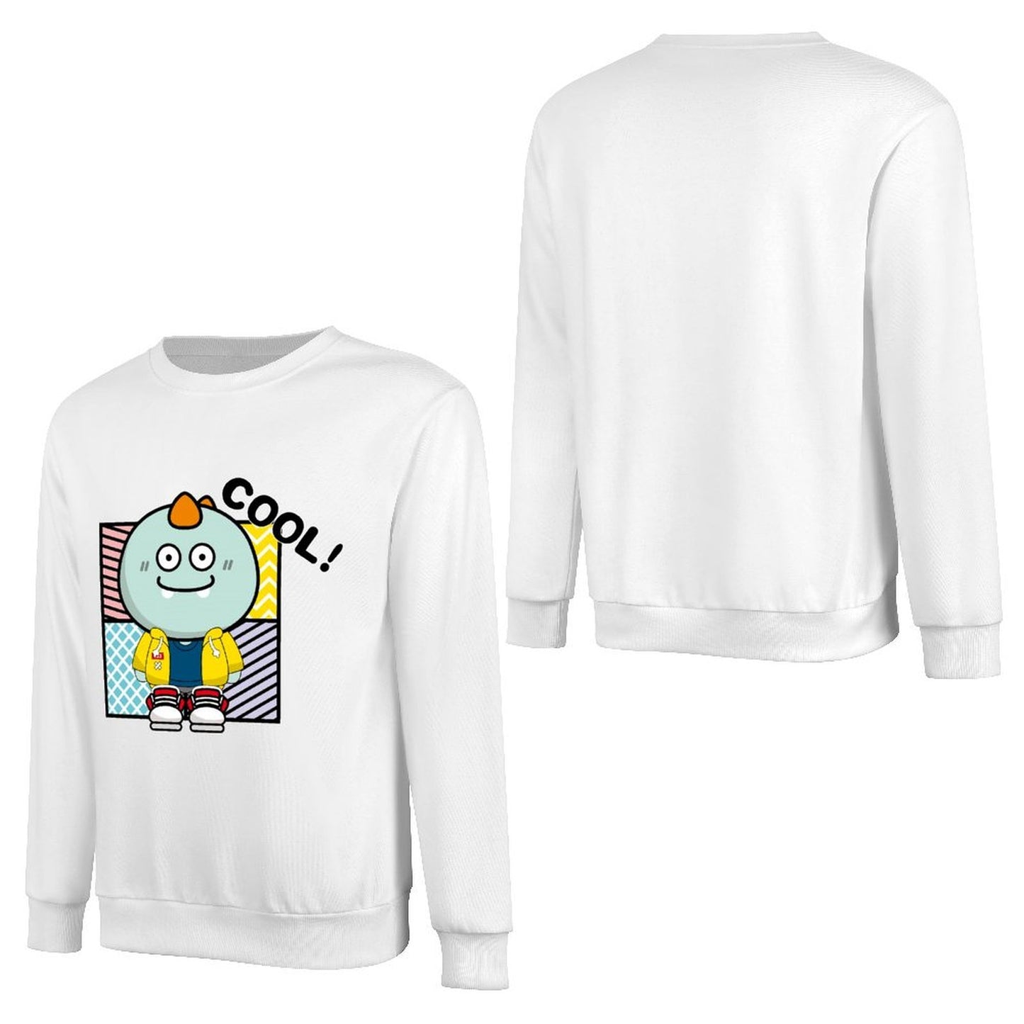 Front Patterned Long Sleeve TopMoisture-Wicking Essential