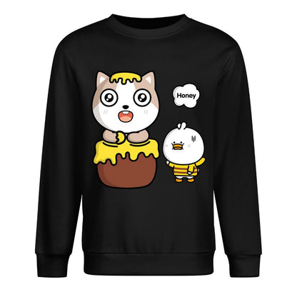 Front Patterned Long Sleeve TopSeries Strong