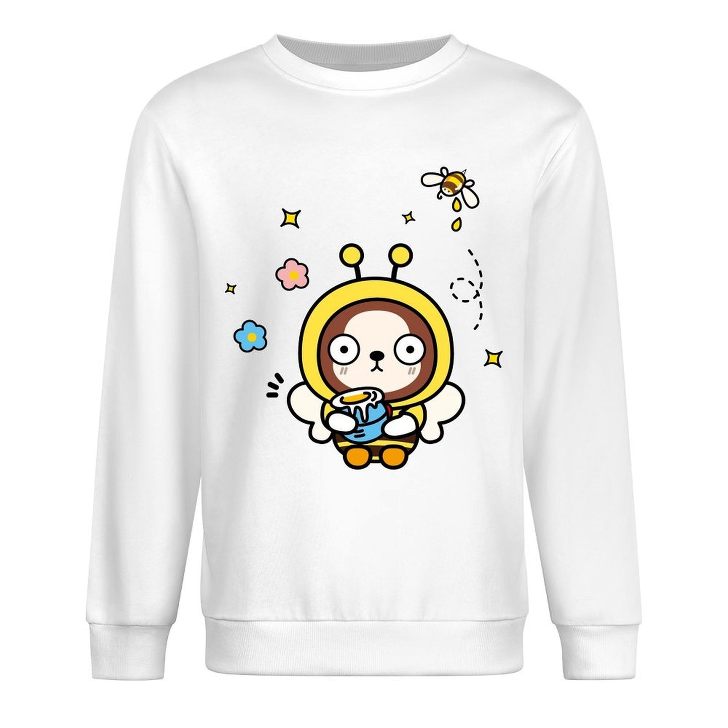 Front Patterned Long Sleeve TopClassicLine Printed