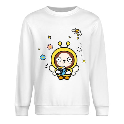 Front Patterned Long Sleeve TopClassicLine Printed