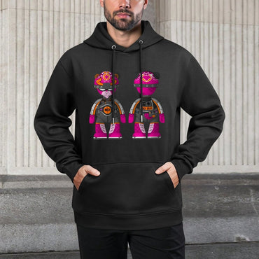 IPIB 250g Hooded Pocket Sweatshirt Front GraphicMen's Hooded  Sweatshirt6000095-5