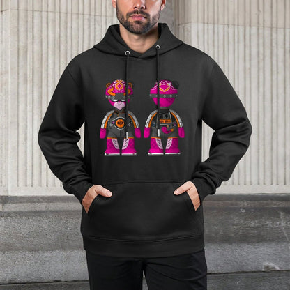 IPIB 250g Hooded Pocket Sweatshirt Front GraphicMen's Hooded  Sweatshirt6000095-5
