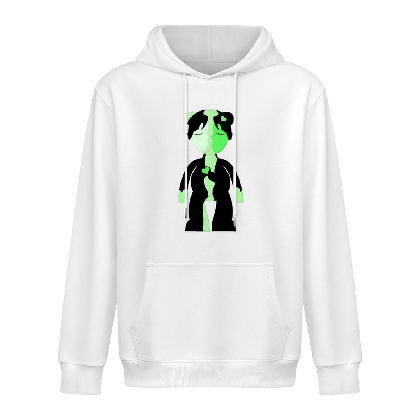 Hoodie Front PatternRelaxed Soft-Touch