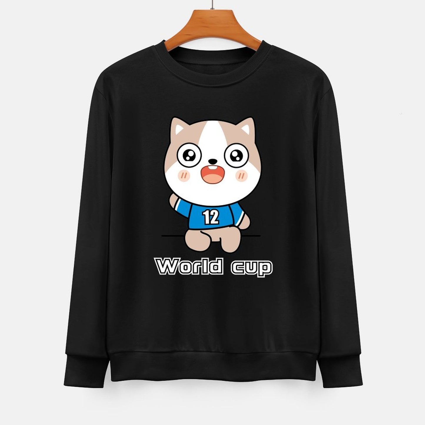  Front Patterned Long Sleeve TopRegularFit BasicSeries