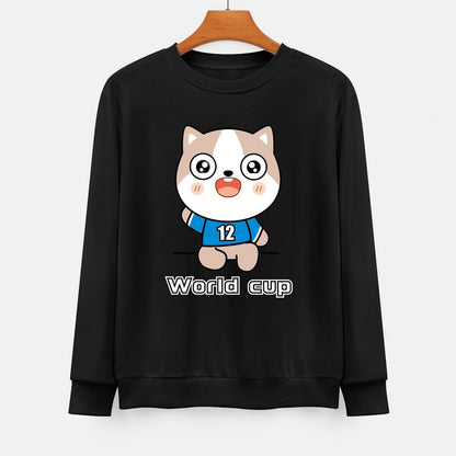  Front Patterned Long Sleeve TopRegularFit BasicSeries