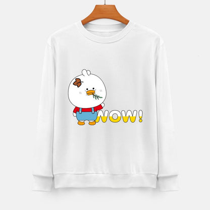 Front Patterned Long Sleeve TopClassicFit ComfortLine