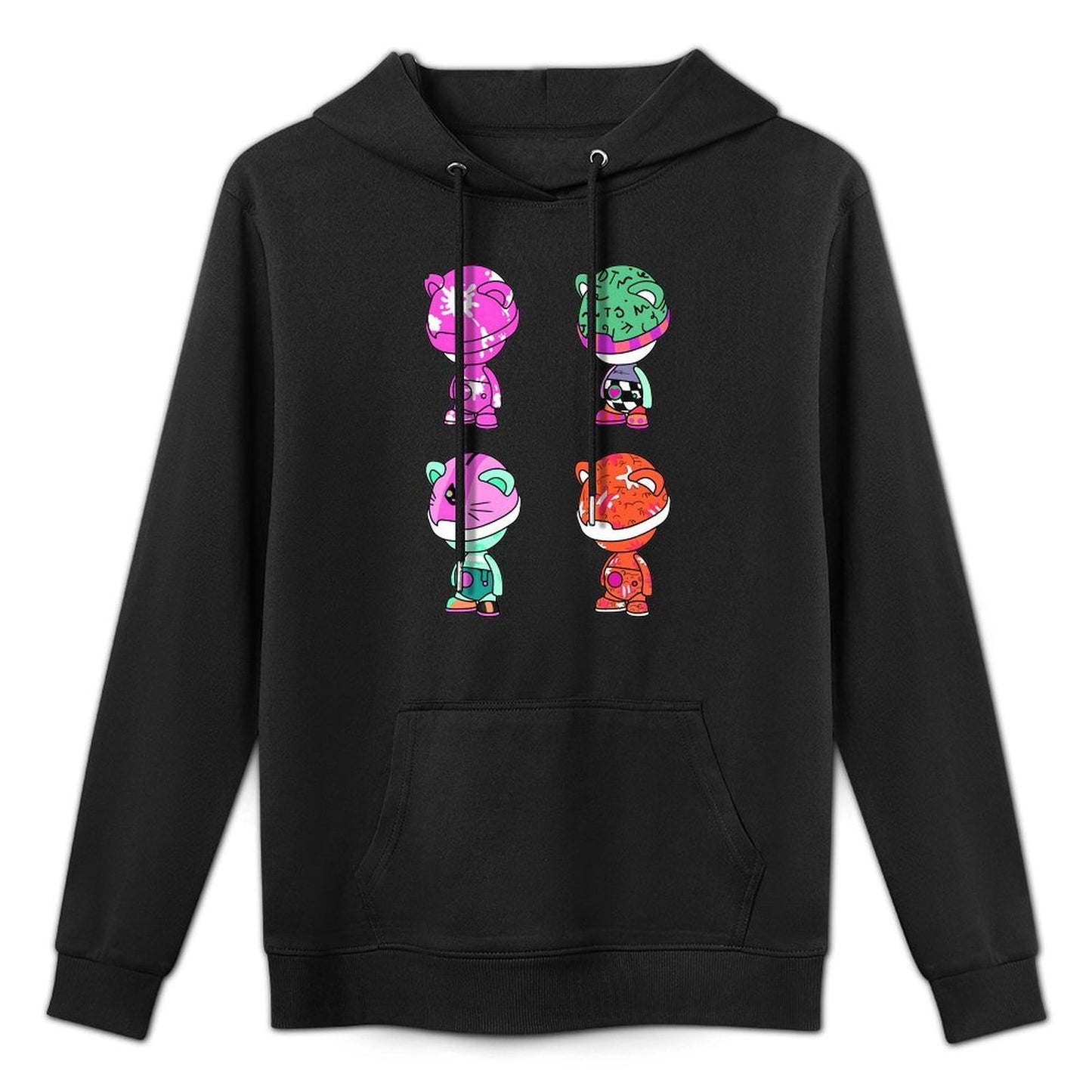 Hoodie Front PatternStreetFit Seamless