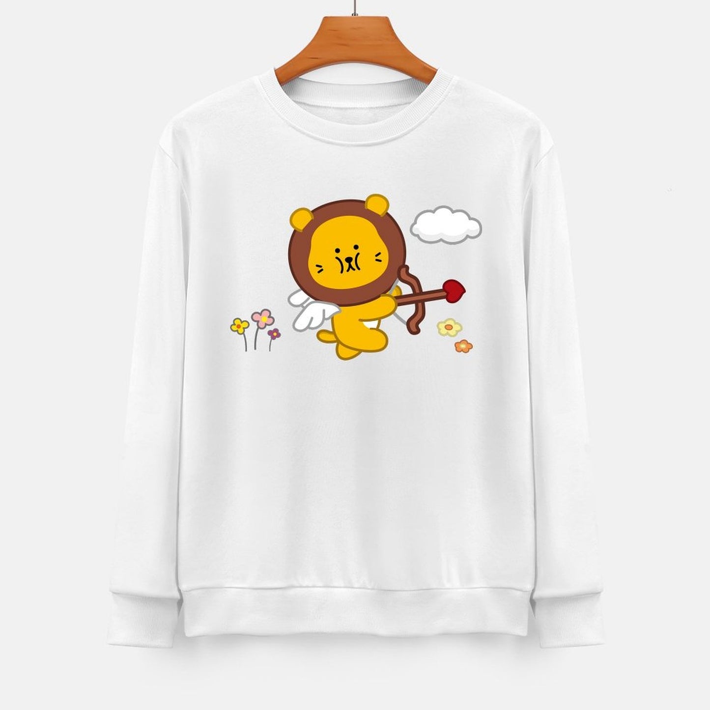 Front Patterned Long Sleeve TopEverydayWear Logo-Ready