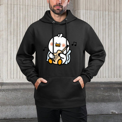 Casual Minimalist Front Graphic Hoodies