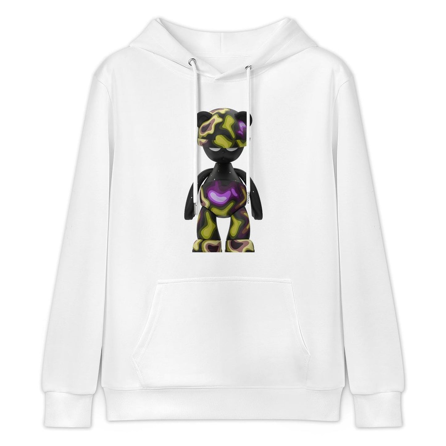 Hoodie Front PatternRelaxed Fit Heavyweight