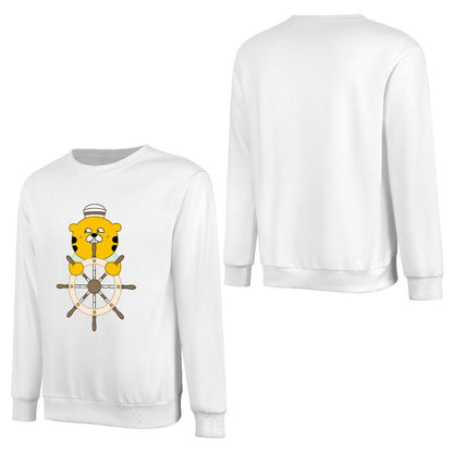 Front Patterned Long Sleeve TopStrong EssentialFit