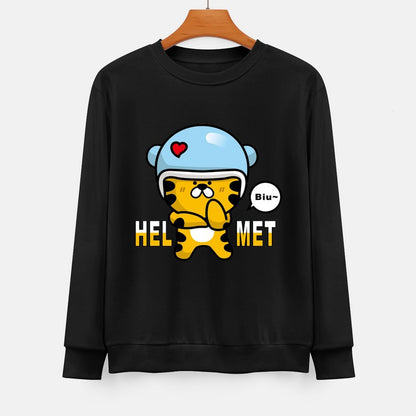 Front Patterned Long Sleeve TopBreathable ClassicLine