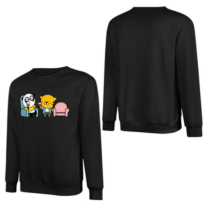 Front Patterned Long Sleeve TopEasyWear Studio