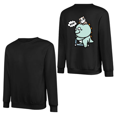 Crew Neck Long Sleeve Sweatshirt 4000641