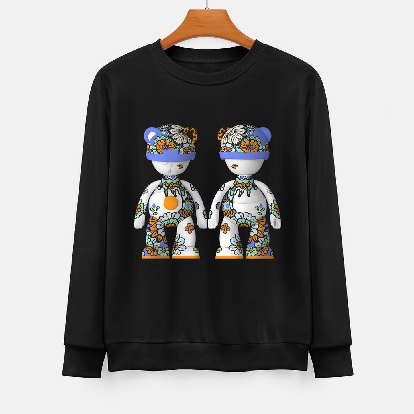 IPIB 250g Crew Neck Long Sleeve Sweatshirt Front GraphicCrew Neck Long Sleeve Sweatshirt6000089-2