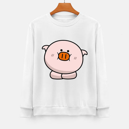 Front Patterned Long Sleeve TopStudio Slim Fit