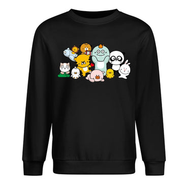 Front Patterned Long Sleeve TopBold Soft