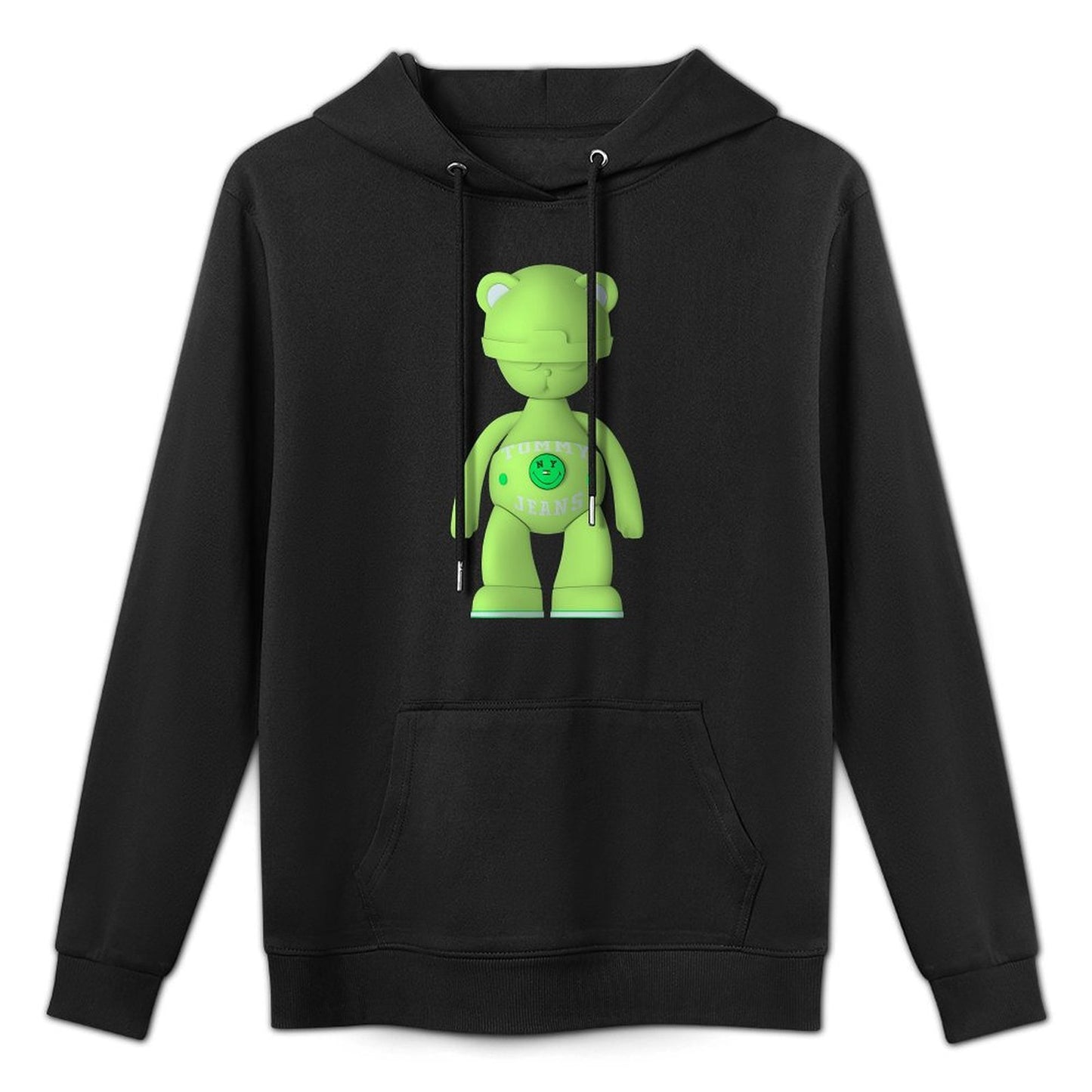 Hoodie Front PatternPocket Tee Comfort