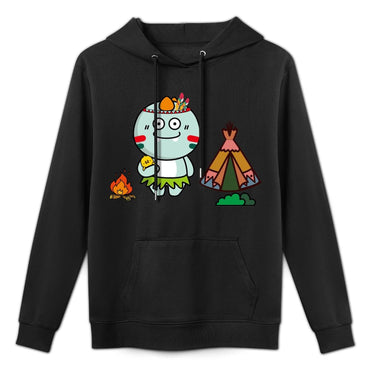 Soft-Touch PureStyle Front Graphic Hoodies