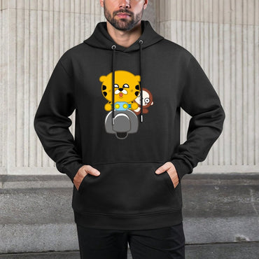 IPBR 250g Hooded Pocket Sweatshirt Front GraphicMen's Hooded  Sweatshirt4000731