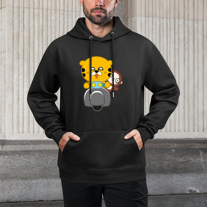 IPBR 250g Hooded Pocket Sweatshirt Front GraphicMen's Hooded  Sweatshirt4000731