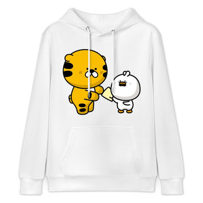 Minimal Street Front Graphic Hoodies