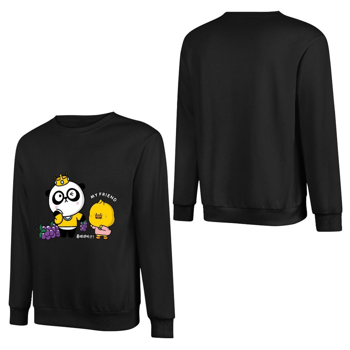 IPBR 250g Crew Neck Long Sleeve Sweatshirt Front GraphicCrew Neck Long Sleeve Sweatshirt4001483