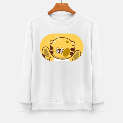 Front Patterned Long Sleeve TopEasyStyle High-Quality