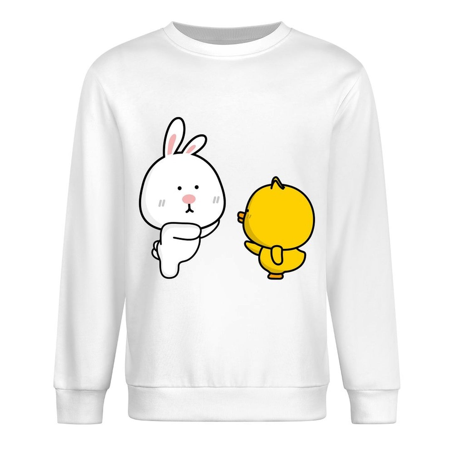 Front Patterned Long Sleeve TopPocket Tee Sport