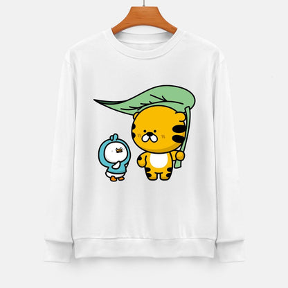 Front Patterned Long Sleeve TopPromotional Indoor