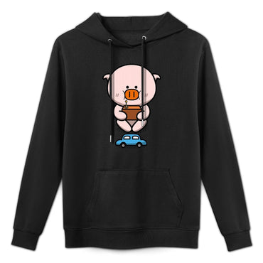 SoftFeel Shrink-Resistant Front Graphic Hoodies